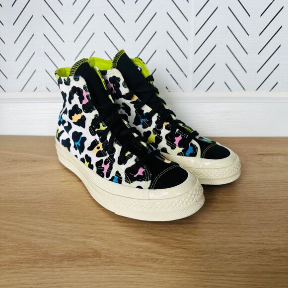 ❤️❤️Rare Converse Chuck 70 Hi Welcome To The Wild Eggs 6.5 Women's Shoes 572369C - Picture 8 of 13